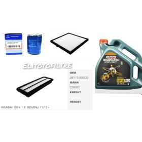 Resim Hyundai I10 Benzinli Yağ Bakım Seti 
