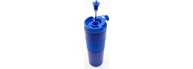 Resim Yüksek Kaliteli Sıcak ve Soğuk French Press Çelik Termos Kupa Bardak Mug 500 ML Kahve ve Bitki Çayı 