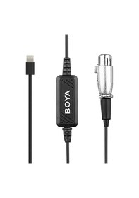 Resim Boya By-Bca7 Apple Uyumlu iPhone Xlr Mikrofon Bağlantı Kablosu 