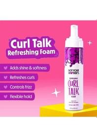 Resim Not Your Mother's Curl Talk Bukle Yenileyici Saç Köpüğü 236ml 