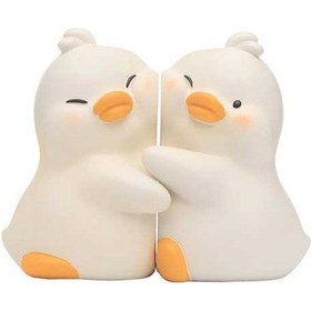 Resim Pazly Suntek Reçine Ofis Modern Magideal Kitap Dekoratif Beyaz-ördek Ayracı Ty 