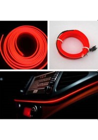 Resim Honda Civic Fd6 Sedan 2007-2011 Kırmızı 2 Metre Neon Ip Torpido F 