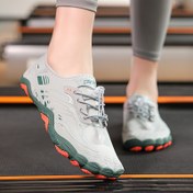 Resim Unisex Hafif Atletik Ayakkabı, Tek Renk, Kumaş Üst & İç, Kauçuk Taban, Jim, Plaj, Yüzme, Bisiklet için İdeal - İlkbahar/Yaz Koleksiyonu 