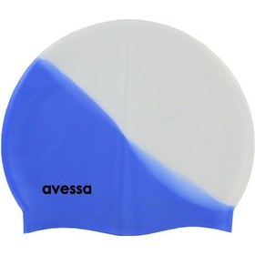 Resim Avessa Gökkuşağı Silikon Bone Beyaz-Mavi MC502 Çok Renkli 