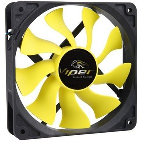 Resim Viper 12cm S-Flow Yüksek Performanslı Sessiz Kasa Fanı (AK-FN059) 