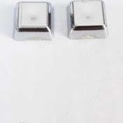 Resim Cemax Nokta İşareti 3,75 Cm Krom Yapışkanlı - Sxsr-290954 