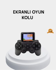 Resim Atari S10 Retro Oyun Konsolu - 520 Nostaljik Oyun, Tv Bağlantılı, Şarjlı Ve Taşınabilir 