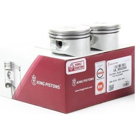 Resim KING PISTONS 18-1010113 Piston 68.50 Mm (+ 0.50) Chavrolet Kalos 1.2 8V Benzinli (4 Sil) (Riken Segmanli) 181010113 (WY229773) 