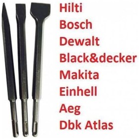 Resim Kesici Delici Uç Takımı Sds Plus 3Lü Takım Set Bosch Dew... 