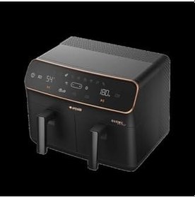 Resim ARCELIK R 9284 Gurme Duofry™ Az Yağlı Fritöz Siyah 