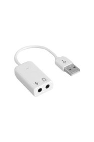 Resim Genel Markalar Ses Kartı Çevirici Usb 7+1 Dönüştürücü Laptop Harici Ses Kartı 3d 