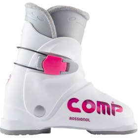 Resim Rossignol Comp J1 - White Unisex Çocuk Beyaz Kayak Ayakkabısı 