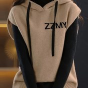 Resim Kadınlar İçin Yeni Kazak, Kore Stili, Modaya Uygun, Zayıflatıcı ve Sofistike Tasarım 