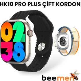 Resim beemen HK10 Pro Plus Akıllı Saat Watch 10 Serisi 45MM Çift Kordon 