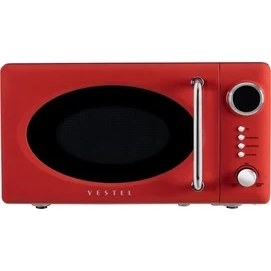 Resim Vestel Md 20 Yd Retro Kırmızı Mikrodalga Fırın 