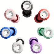 Resim 1 set Yeniden Kullanılabilir Silikon Kulak Tıkaçları - Yüzme, Öğrenme, Konserler, Motosiklet ve Daha Fazlası İçin Mükemmel!, Yüzme Kulak Koruma | Canlı Kulak Tıkaçları | Esnek Kulak Tıkaçları, Yüzme Kulak Tıkaçları 