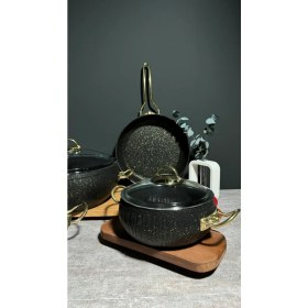 Resim Bena Life 7 Parça Granit Güveç Tencere Seti 