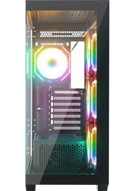 Resim Quantum Gaming Aquargb HY1924 i5-14400F 16 GB 1 TB Nvme SSD RTX5060 Free Dos Masaüstü Oyuncu Bilgisayarı 