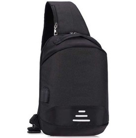 Resim Createtech Seyahat Çantası, Hırsızlığa Karşı Güvenlikli, Laptop Bölmeli, Geniş Kapasiteli Siyah 