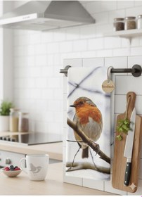 Resim Cath Kidston Desenli Mutfak Kurulama Bezi 1-adet Beyaz - Cappucino 