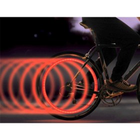 Resim YFHOME Hareket Sensörlü Led Işıklı Araba Bisiklet Sibop Kapağı 2 Adet 