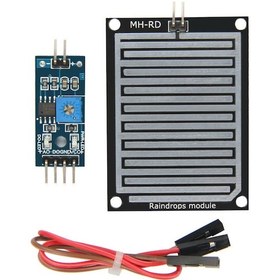 Resim Alkatronik-Yağmur Algılama Sensör Modülü Arduino Raindrops Su Algılama 