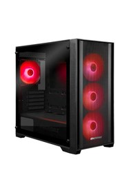 Resim Enermax StarryFort SF70F ARGB Temperli Cam USB 3.0 Mid Tower mATX + MAXPRO III 700W Gaming Kasa 