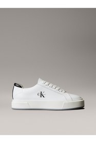 Resim Calvin Klein Premier - Leather Signature Trainers 