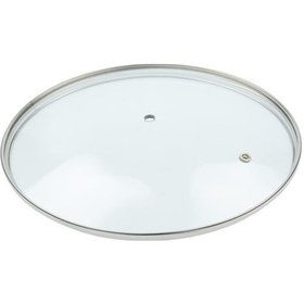 Resim Tüm Tencere Ve Tavalara Uygun Kaliteli Cam Kapak 20 Cm 