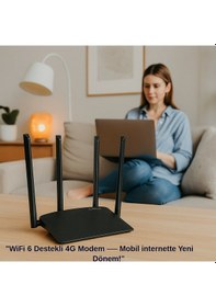 Resim Taşınabilir Modem-4g-wifi6 