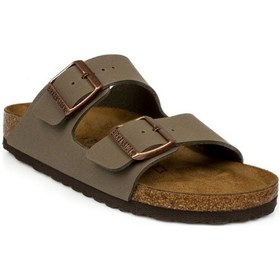 Resim Birkenstock Arizona Bf Çift Toka Kum Kadın Terlik Kum Beji 