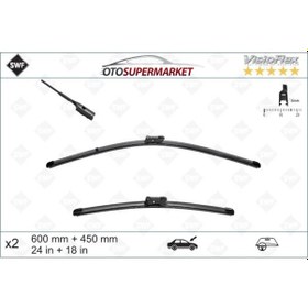 Resim Skoda Octavia 3 Ön Silecek Seti Muz Tipi 2013-2020 Swf 