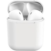 Resim Mufunye Inpods 12 Bt5.0 Tws Kablosuz Kulaklık Kulak İçi Stereo Ses Otomatik Eşleştirme Dokunmatik Kontrol Su Geçirmez Spor Kulaklığı Beyaz 