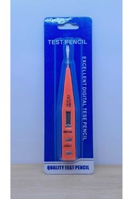 Resim blackleg Dijital Ekranlı Faz Kontrol Kalemi Voltaj Test Aleti Dijital Ölçüm Cihazı 