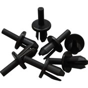 Resim Bross Otomotiv VW 1104882 Opel 90450482 Mercedes A0019901692 için 10 Adet Klips 