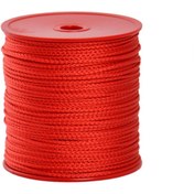Resim Globe 1,5 Mm Polyester Çok Amaçlı Ip Halat - Kırmızı - 200 M. - Makaralı 