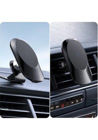 Resim Mcdodo Ch-7071 Manyetik.Şarjlı 15W Araçiçi Telefon Tutucu-Siyah 