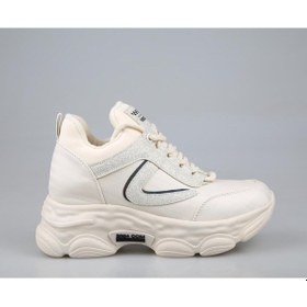 Resim Guja 24k302 Dolgu Topuk Bej Kadın Sneakers Bej 