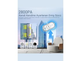 Resim Arnell Cambaz Light Akıllı Cam Silme Robotu WCR-2306 Hafif ve Taşınabilir Tasarım ile Etkili Temizlik 