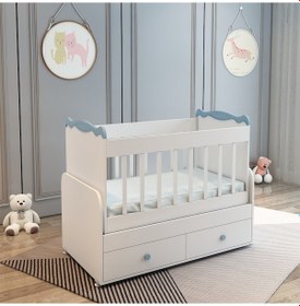 Resim Patiko BBY 850 Beşik Mavi 
