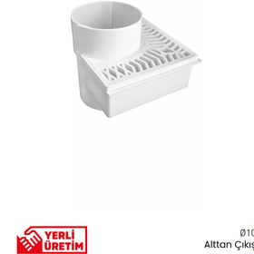 Resim Gama Köşe Yer Süzgeci Kapağı Izgarası 16,5 cm Kolay Temizlenebilir 