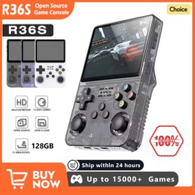 Resim yydzkj R36S Retro Handheld Video Game Console Linux System 3.5 Inch IPS Screen Portable Pocket Video Pla... 