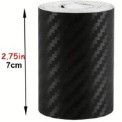 Resim Cloud011 2 Adet 3d Nano Karbon Fiber Araç Kapı Kenar Koruma Filmi 7x3 Cm Çizilmeye Dayanıklı 