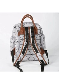 Resim M&y 6680 Lia Anne Bebek Bakım Sırt Çantası Gri 