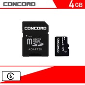 Resim Concord 4gb Hafıza Kartı M-sd Class6 