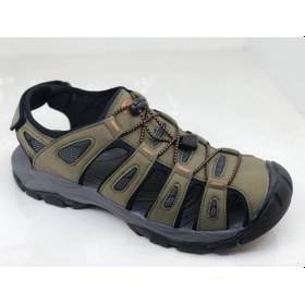 Resim Dockers 234715 Haki Erkek Comfort Casual Önü Kapalı Erkek Sandaleti 001 