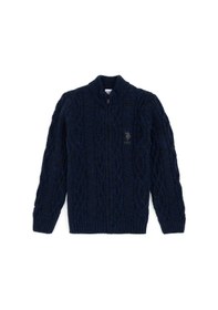 Resim U.s. Polo Assn. Erkek Çocuk Lacivert Hırka Triko 50317133-vr033 Lacıvert 