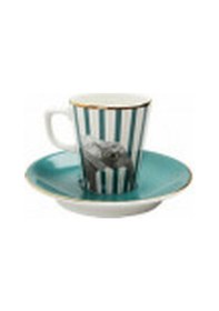 Resim Porland Wild Life Elephant Tabaklı Kahve Fincanı 75Cc 04Alm005282 