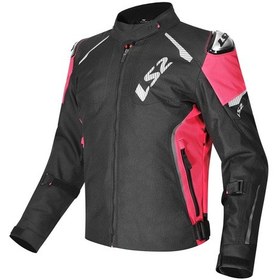 Resim Ls2 Zoom Kadın Mont Siyah-fuşya 