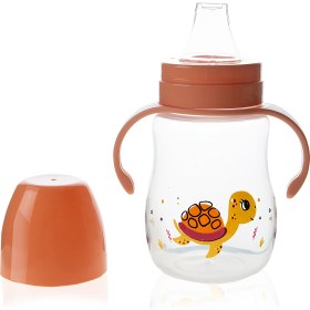 Resim Babyjem Damlatmayan Suluk Alıştırma Bardağı 250 ml Turuncu 
